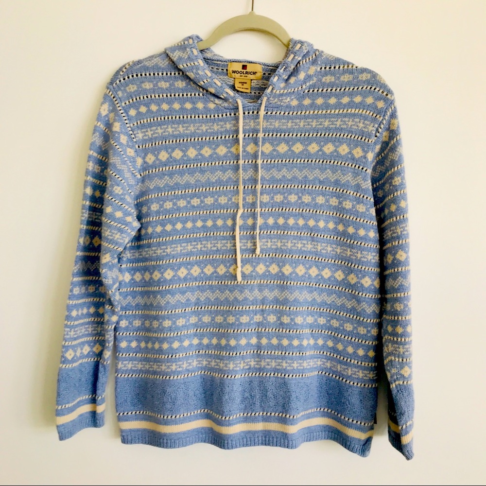 Women’s Vintage Woolrich Lightweight Sweater Hoodie